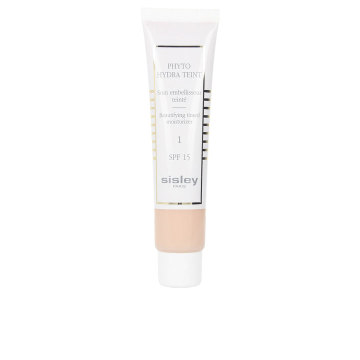 40 ml tinted hydrating treatment with SPF 15, light opal shade, pump bottle