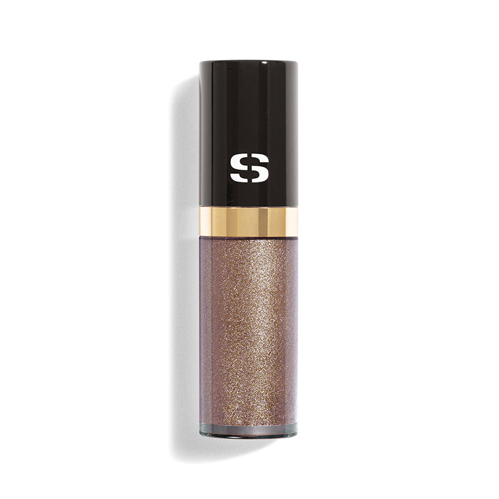 Slim 6.5 ml tube of pink-gold liquid eye shadow with precision applicator