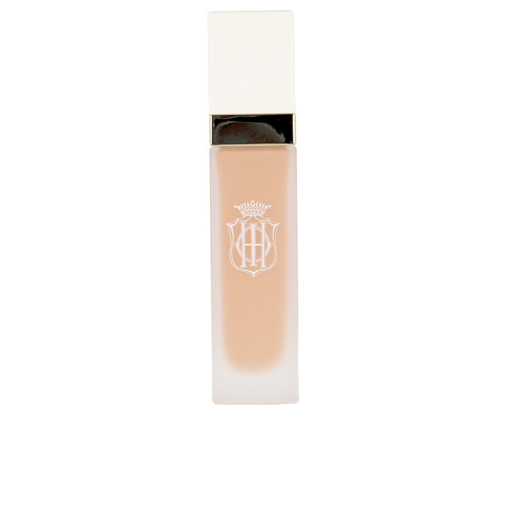 30 ml glass bottle of liquid hydrating anti‑age foundation, ivory shade
